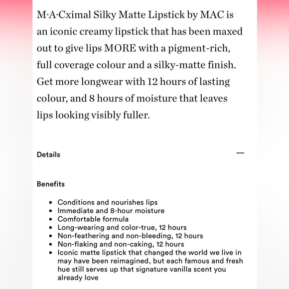 🎉HP🎉MAC ‘Diva’ M·A·Cximal Silky Matte Lipstick - Picture 10 of 11